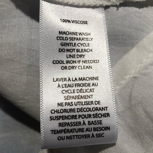 NWT Beach Lunch & Lounge shortsleeved pullover blue white tie dye top size small - Picture 10 of 10